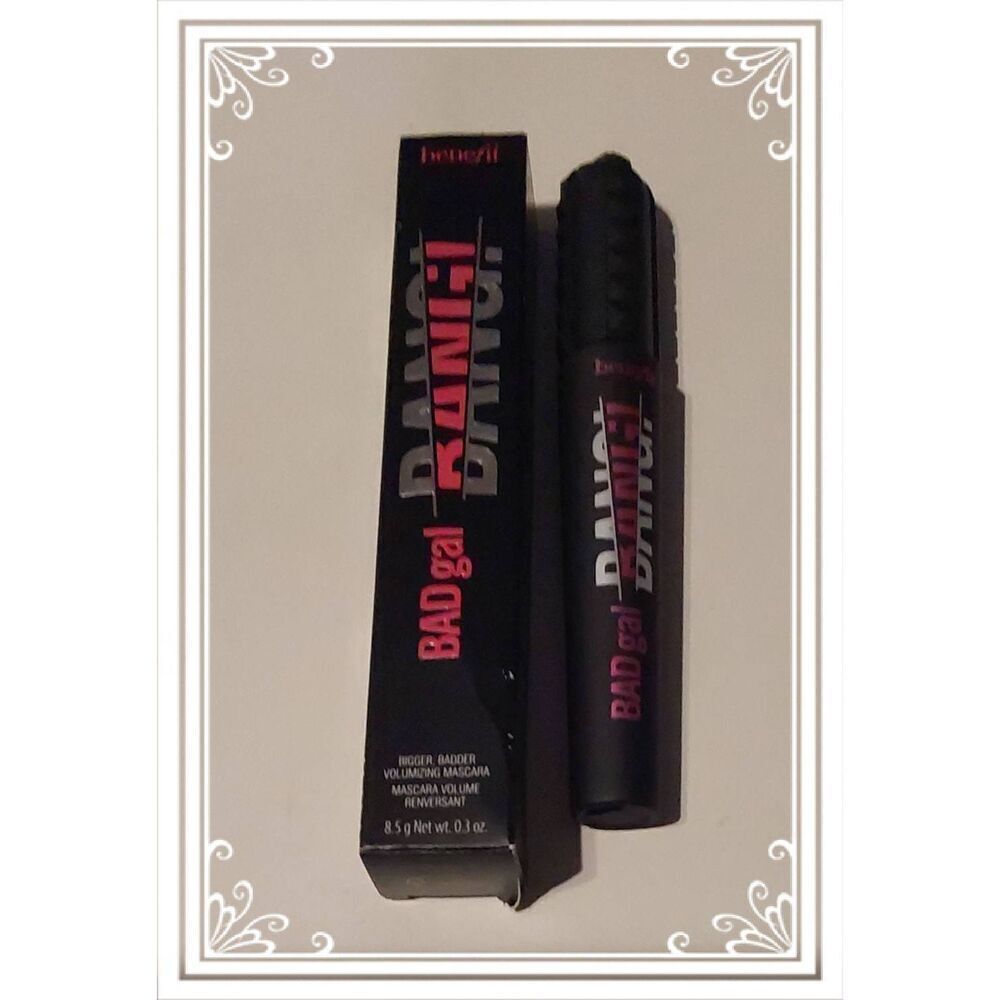 NIB~Benefit Cosmetics BADgal BANG Bigger Badder Volumizing Mascara Intense Black
